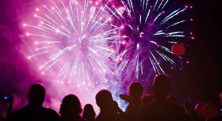 fogos de artificio podem causar danos à visão