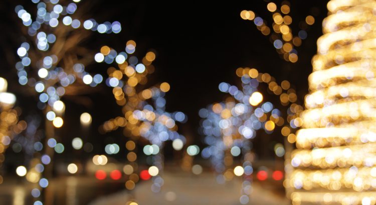 luzes de natal