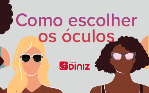 Imagem com várias pessoas ilustradas com armações de óculos diferentes.